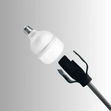 Trocador De Lampada Bulbo Adaptador De Lampada Led Luz G - Estrela - Visão 10