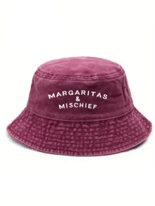 Margaritas Mischf' 水洗休闲趣味渔夫帽，男女通用，适合春、夏、秋、冬四季，也适合返校、派对、海滩、度假、圣诞节、婚礼、户外活动等场合，是送给爸爸、妈妈、女朋友、男朋友、学生、老师、新年、节日、旅行的理想礼物。 - 漁夫帽 - 查看 15