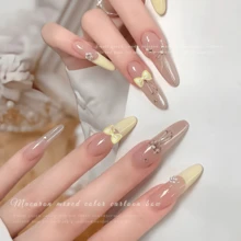 30 pièces Charms d'ongles en nœud papillon de couleurs mélangées, charms de nœuds papillon 3D pour ongles, charms de nœuds papillon en résine pour la conception d'ongles Kawaii, accessoires de manucure décoratifs pour les ongles des femmes - Multicolore - Voir 7