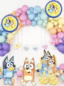 Bộ bóng bay trang trí tiệc Bluey Series, trang trí tiệc cưới, kỷ niệm, sinh nhật, lễ hội, số 1-9 + Chúc mừng sinh nhật, đám cưới, cảnh sinh nhật, bộ bóng bay trang trí đám cưới, bộ bóng bay hình chó xanh, bộ bóng bay đồ chơi, bộ bóng bay trang trí - 2 cái (màu ngẫu nhiên) - Xem 2