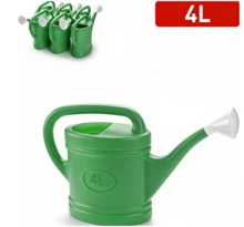 HOMYGO-Large Capacity Plastic Watering Can With Long Spout 4L/6L/12L, Gardening Tool For Home, Balcony Pots - 4公升 - 查看 3