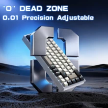 ATTACK SHARK Magic-Refiner X68HE 8KHz Rapid Trigger Mechanical Gaming Keyboard,60% Wired,Hall Effect Magnetic Switch,Adjustable Actuation,RGB Backlit,Snap Tap, RGB Backlit For PC/Mac - View 7