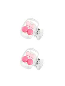 Wall Mounted Toothbrush Holder, No Drilling Required, Cherry Shaped Toothbrush Holder, Cute Cherry Pattern, Compact And Portable Ergonomic Design, Shaver Holder Storage Rack, Toothbrush Storage Rack, Easy To Carry, Protecting Toothbrush Head, Cute Toothbrush Head Storage Rack - Multicolor - View 12