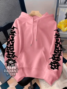 Comfortable Basic Sweatshirt For Everyday Wear. Gothic Design Print. Skull Art. Streetwear. Urban Culture. Street Fashion. Street. Graffiti. Skater. Unisex. Men's/Women's. Sweatshirt. 50% Cotton 50% Polyester. Top Premium Streetwear. New Release. Immediate Shipping. Various Colors!! - 淺粉色 - 查看 2