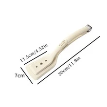 2-In-1 Silicone Cooking Tongs & Spatula - Heat Resistant Food Turner And Gripper, Suitable For Flipping Fish, Steak And Pancakes, Scratch-Free - A - View 12