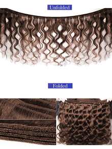 #4 12A 真人发束 10-26 英寸直发 未经加工 编织发 1 束 巧克力棕色 未经加工 女士专用 - S4 - 查看 4