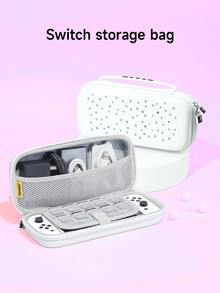 Funda protectora compatible con Switch 2da generación (2025), funda protectora con patrón de estrella colorido simple, se ajusta a Switch 2/Switch NS/Switch OLED/Lite, accesorios de consola de juegos Switch, paquete familiar completo, bolsa de almacenamiento, funda protectora Switch, mejor regalo compatible con jugadores de Switch - Multicolor - Ver 17