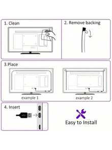 Smart, Easy-To-Install White LED Strip Lights, With Switch, Multi-Functional And Cuttable, USB Powered, Button Controlled, Warm Light/Cold Light, Suitable For Bedroom, Wardrobe Decoration, TV Backlight, Living Room Accessories, Travel, Camping, And Birthday Gifts. - White - View 7