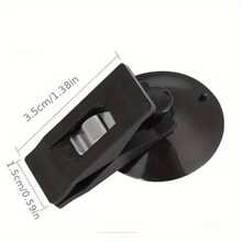 2 piezas Clips reutilizables para parasol de coche, Clips de ventosa multifuncionales, Organizador de entradas, Fijadores de parasol de coche, Clips para notas en la nevera, Clips para souvenirs - A - Ver 5