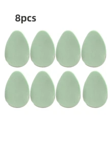 Egg-Shaped Makeup Sponge Puff, Expands When Wet, Non-Latex Hydrophilic Material, Super Dense Makeup Sponge For Foundation, Suitable For All Skin Types - Mint Green - View 5