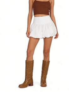 Mid Calf Boots For Women Wide Foot Wide Calf Square Toe Boots Casual Chunky Heels Cute Style For Western Cowgirl Outfits Spring Summer Outdoor Shoes Daily Wear - 摩卡棕 - 查看 3