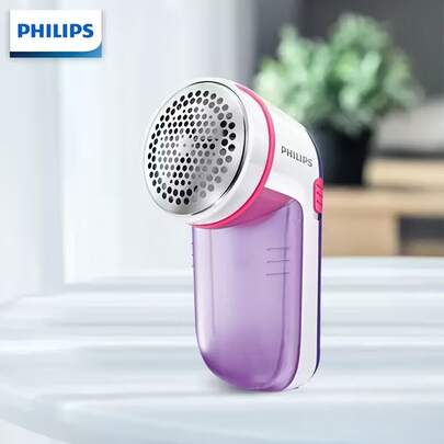  Máy cạo xơ vải Philips GC026 8800RPM, chạy bằng pin, dùng để loại bỏ xơ vải trên quần áo.