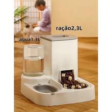 2-In-1 Automatic Feeder And Waterer For Dogs And Cats | 3-Stage Filter With Quantity Control - XÁM - Xem 3