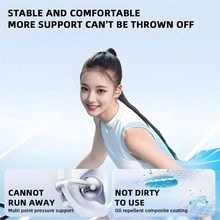 Lenovo TA410 Bluetooth 5.4 Ear Clip Earbuds 360° Panoramic Sound 24H Playtime IPX5 Waterproof ENC Noise Cancelling Open-Ear Wireless Headphones - View 5