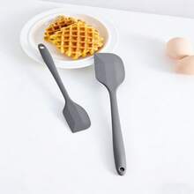Bộ dụng cụ làm bánh bằng silicon chất lượng cao, chịu nhiệt, dụng cụ nhà bếp, dụng cụ trộn, thìa vét bánh, thìa vét kem, thìa vét mứt, vật dụng thiết yếu cho gia đình và trường học. - Xem 2