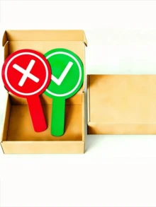 1 pezzo/2 pezzi Schede di feedback per la classe, a doppia faccia in PVC con indicatori Corretto/Errato, Su/Giù, Avvia/Arresta, Sì/No, strumento didattico per la partecipazione e il feedback degli studenti - Design reversibile rosso/verde adatto per il ritorno a scuola - Carte a mano - Visualizzare 6