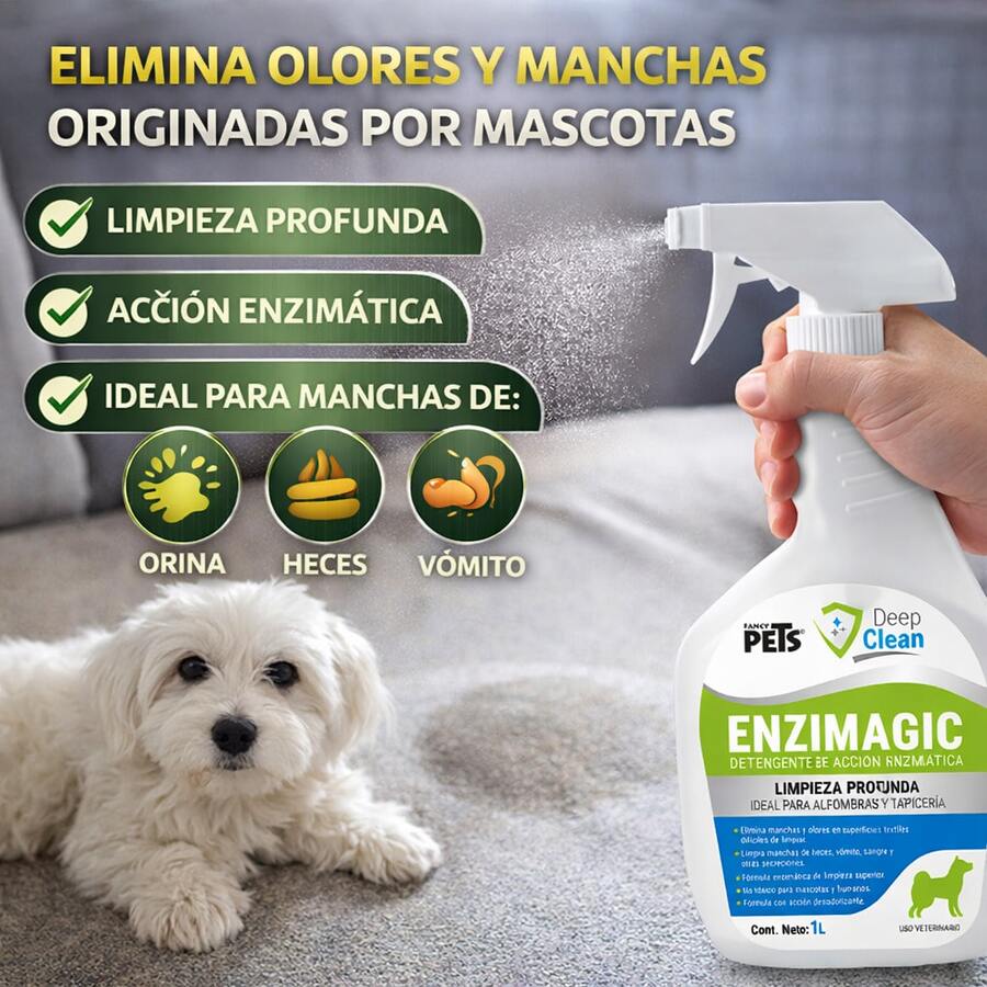 Fancy Pets Deep Clean Enzimagic Enzymatic Action Cleaner 1L - White - View 1
