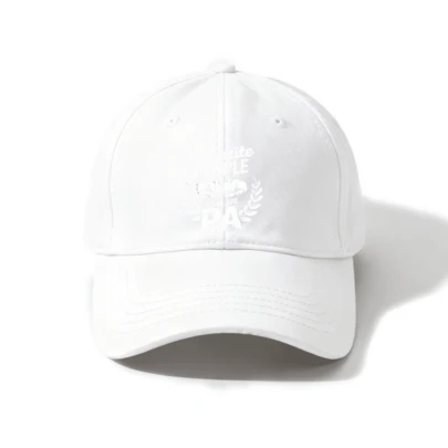 1PC Unisex Baseball Caps, My Favorite People Call Me PA, Laurel Wreath And Fist Bump Design Print, Adjustable, Suitable For Outdoor Activities And Casual Wear, Gifts For Men And Women, Friends.