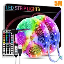 Intelligent LED Light Strip, SMD 5050 Light Beads, Supports Various DIY Lighting Modes, USB Flexible RGB Light Bar, TV And Computer Backlighting, Suitable For Decorating Rooms, Living Rooms, Ceilings, As Gifts For Festivals And Weddings. - 多色光 - 查看 10