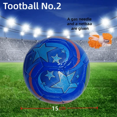 PVC Size 2 Fashionable Soccer Ball, Suitable For Outdoor Sports