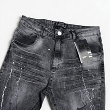 Men's Skinny Fitted Jeans With A Lengthening Effect - JO-004 - View 3