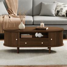 Coffee Tables - Walnut + MDF-1 - View 3