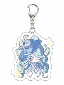 星之侦探光之美少女！双面分层动漫亚克力钥匙扣 - 可爱卡通钥匙圈，可用于包包、行李箱、手机挂件和汽车装饰。 - 彩色 - 查看 22