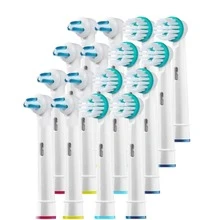 10 st professionella tandborsthuvuden, kompatibla med serien, med mjuka borst för optimalt skydd av munhälsan - Vitt - Visa 8