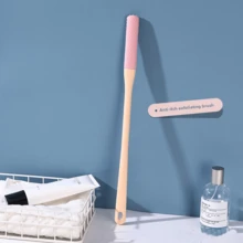 1 pièce Set de massage des pieds confortable, comprenant un nettoyeur de doigts en silicone doux, une brosse de massage exfoliante, un grattoir dorsal et un masseur manuel - Accessoires de douche doux pour un nettoyage en profondeur et la relaxation, convient pour la maison, la douche, le nettoyage du corps, la brosse exfoliante - Brosse pour les pieds - Voir 10