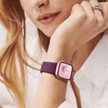 8条/套柔软硅胶运动表带，兼容 38mm、40mm、41mm、42mm、44mm、45mm、46mm、49mm，男女通用，防水表带，适用于 Ultra/Ultra 2、Series 10、9、8、7、6、5、4、3、2、1、SE - 多色7 - 查看 6