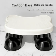Ghế kê chân nhà vệ sinh hình chữ C, chống trượt, chắc chắn, tiết kiệm không gian, phù hợp cho người lớn hỗ trợ, trẻ em tập đi vệ sinh và người già/phụ nữ mang thai sử dụng an toàn, phù hợp với hầu hết các loại bồn cầu, vật dụng thiết yếu trong phòng tắm. - màu đen - Xem 4