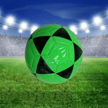 PVC Size 2 Fashionable Soccer Ball, Suitable For Outdoor Sports - Green - View 4