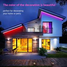 Intelligent LED Light Strip, SMD 5050 Light Beads, Supports Various DIY Lighting Modes, USB Flexible RGB Light Bar, TV And Computer Backlighting, Suitable For Decorating Rooms, Living Rooms, Ceilings, As Gifts For Festivals And Weddings. - 多色光 - 查看 8