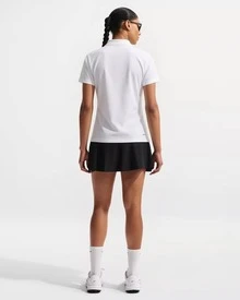 Nike Dri-Fit STOCK 時尚柔軟吸汗速乾短袖 常規T卹 女款 白色 - 白色 - 查看 10