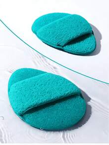 1/3 miếng bông tẩy trang mềm mại, tái sử dụng, dùng để làm sạch da mặt, phù hợp với mọi loại da. - nhiều màu - Xem 8
