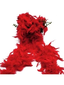 Khăn choàng lông vũ nhiều màu sắc, phụ kiện trang phục tự làm, chất liệu nhung mềm mại, khăn trang trí, thích hợp cho tiệc sinh nhật, đua xe, tiệc trà, đêm giao thừa, hòa nhạc và trang trí nhà cửa, dạ hội, đám cưới, biểu diễn sân khấu, trang phục và phụ kiện lễ hội, đồ dùng tiệc tùng. - nhiều màu - Xem 12