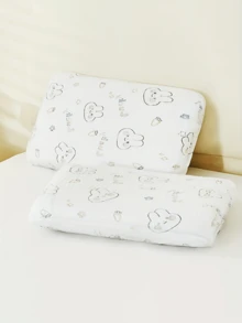 Vỏ gối dùng một lần, làm từ vải không dệt mềm mại, thích hợp cho các cơ sở y tế, bệnh viện, khách sạn, spa, studio xăm hình, salon nối mi, có màu trắng hoặc họa tiết hoạt hình. - Nhiều màu - Xem 4