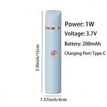 2合1雙頭女性電動除毛器,可拆卸可水洗可更換刀片,腋下、腿部、比基尼私密處體毛修剪除毛器,便攜式除毛工具 - 彩色 - 查看 12