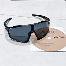Fashionable Oversized Outdoor Cycling Glasses, Hiking Sports Glasses, Suitable For Running, Travel, Cycling, Mountaineering - Multicolor - View 5
