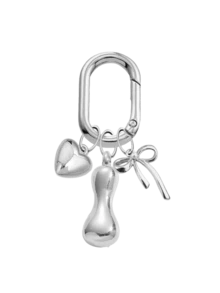 银色泡泡字母 A-Z 钥匙扣,可爱字母吊坠配心形蝴蝶结,闪亮金属字母钥匙扣,个性化包包挂饰,手提包背包钥匙链配件,适合日常使用、旅行、上学、购物,送给女孩、青少年、女性、朋友的礼物,非常适合情人节、生日、圣诞节、节日 - 彩色 - 查看 28