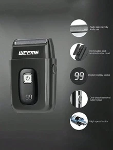WEEME 3-In-1 Men's Grooming Set, Special Electric Trimmer And Comb Set, Modern Professional Design, Precise Cutting, Perfect Electric Trimmer Set For Beard Trimming And Styling - View 9