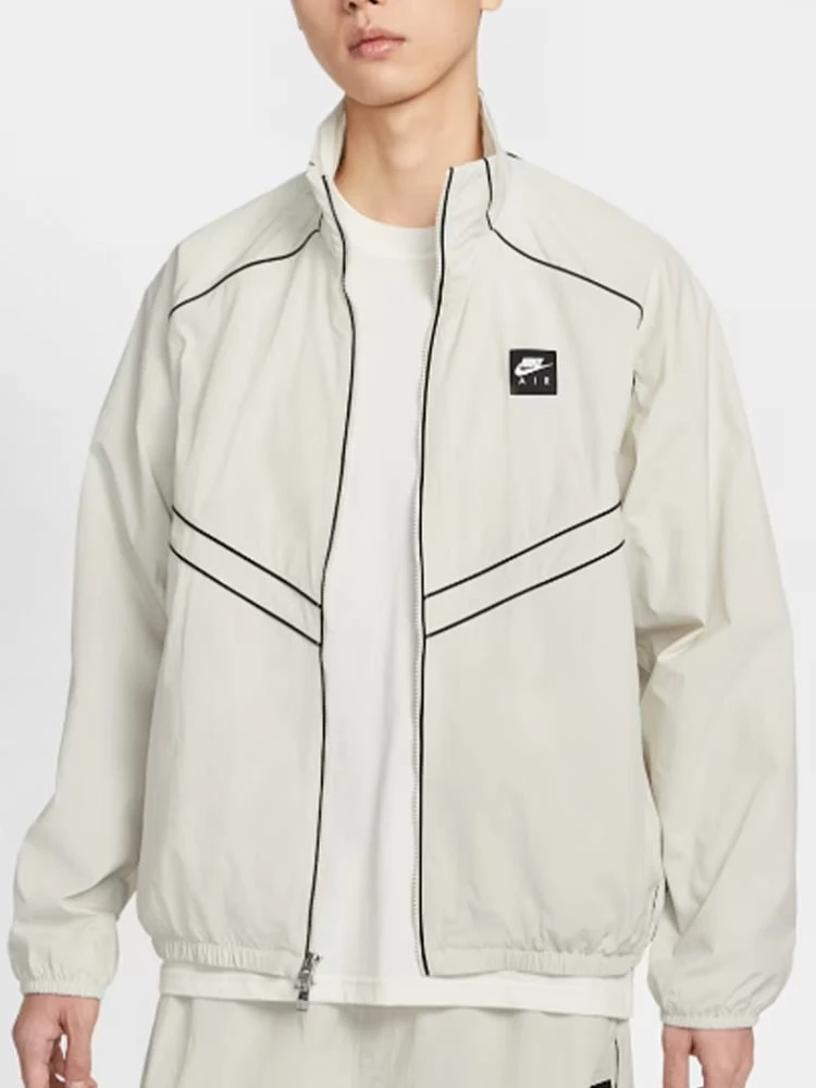 Nike Air Windrunner 校園風 防風防水運動寬鬆長袖外套 男款 - 淺骨色 - 查看 1