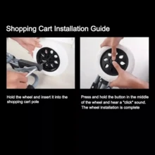 Shopping Bags And Cart - Negro - View 6