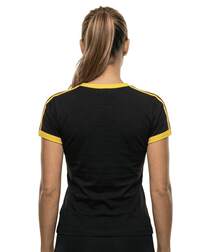 Baby Tee Brazil Retro Embroidered BabyLock Y2K Blouse - Black - View 6