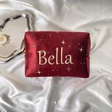 Túi đựng mỹ phẩm bằng nhung thêu cá nhân hóa, Túi đựng đồ vệ sinh cá nhân du lịch thêu tên viết tắt, Quà tặng cho phù dâu, Túi đựng đồ dùng cá nhân bằng nhung thêu dành cho nữ, Quà tặng cho phái nữ, Tùy chỉnh, Quà tặng cho tiệc cưới, Quà tặng phù dâu, Quà tặng thêu, Túi đựng mỹ phẩm thêu tên viết tắt, Túi đựng mỹ phẩm, Túi đựng đồ vệ sinh cá nhân, Túi đựng mỹ phẩm du lịch, Túi đựng mỹ phẩm, Túi đựng mỹ phẩm tùy chỉnh, Quà tặng thêu tên viết tắt, Túi đựng mỹ phẩm - Nhiều màu - Xem 5