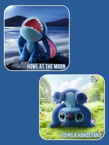 POP MART Disney Stitch Little Emotions Series Collectible Figures Surprise Mystery Box 12 Unique Emotion Designs Plus Secret Edition Premium PVC ABS Nylon Material Fluffy Textured Alien Character 3.54 Inch Mini Statue Lilo And Stitch Hawaiian Theme Adorable Kawaii Expression Art Toy Desktop Decoration Office Home Decor Display Piece Animation Fan Merchandise Collector Must Have Birthday Holiday Christmas Gift For Anime Lovers Figure Enthusiast Cartoon Character Memorabilia Licensed Official Product - Multicolor - View 10