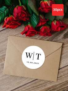 1–120 Miếng Nhãn Dán Tùy Chỉnh & Nhãn Cá Nhân Hóa - Chống Nước và Chống Dầu. Có thể tùy chỉnh với văn bản hoặc ngày tháng theo lựa chọn của bạn, có hai kiểu hoàn thiện trang nhã: Đen / Dập Nổi. Những nhãn tròn tùy chỉnh này rất phù hợp để cá nhân hóa quà tặng cô dâu, túi quà, hộp quà sinh nhật, tem thiệp mời đám cưới. - Nhiều màu - Xem 68