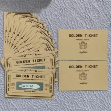 20/40 Stücke Goldene Rubbelkarten, Rubbelkarten, geeignet für Paar, Hochzeitstage, Geschäft, Partys, Veranstaltungsgeschenkkarten, Rabattgutscheine, Werbeprämien und Lottokarten, um eine vollständig immersive Atmosphäre zu schaffen - A - Übersicht 4