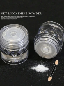 1瓶0.3克Y2K天空主题月光指甲粉/闪粉，适合春夏旅行、DIY居家美甲及专业美甲沙龙使用，女士/女孩适用 - 彩色 - 查看 2