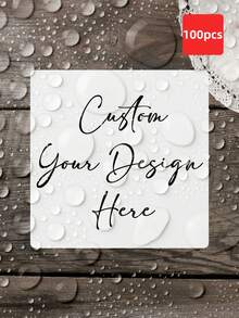 1-100 PCS Custom Round Stickers - Personalized Candle Labels With Any Photo, Text, Logo, Custom Aromatherapy Stickers, Transparent & Waterproof Oilproof Material, Custom Thank You Seal Stickers - Multicolor 1 - View 13